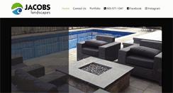Desktop Screenshot of jacobslandscapes.com